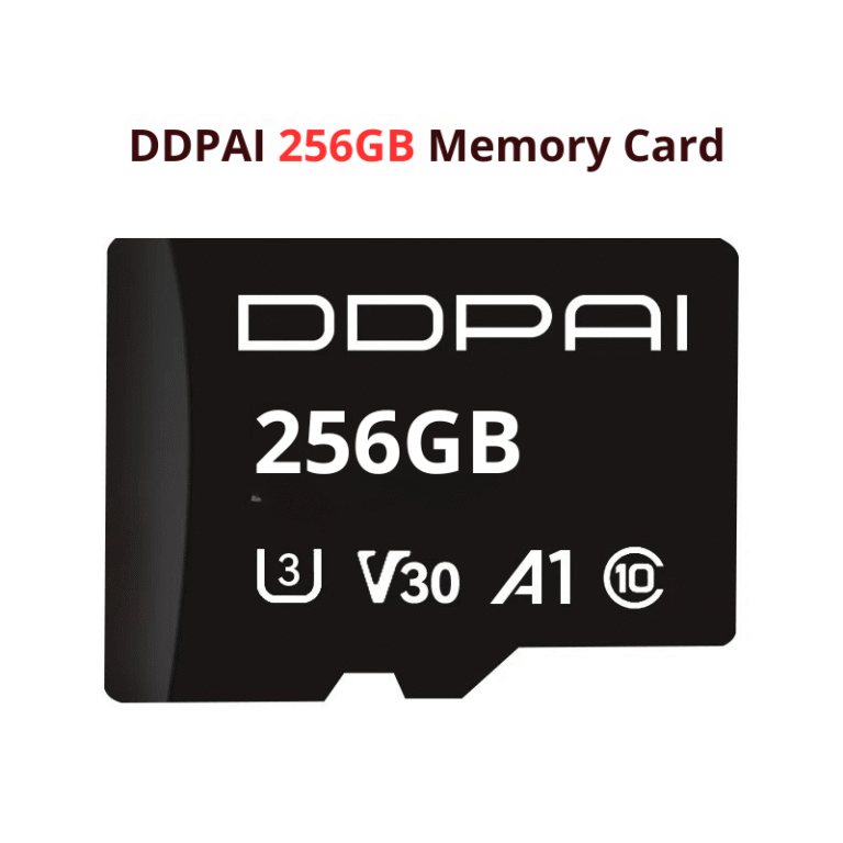 DDPai Carte Mémoire MicroSD 256Go