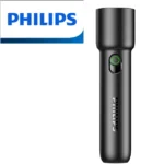 Philips Lampe de Poche LED Portable – Lampe de Poche Puissante pour Autodéfense, Camping et Randonnée – Nouveau Modèle 2024
