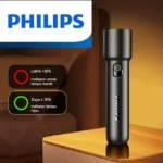 Philips Lampe de Poche LED Portable – Lampe de Poche Puissante pour Autodéfense, Camping et Randonnée – Image 2