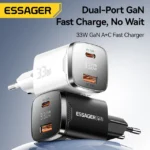 Essager Chargeur 33W GAN – Charge rapide ultra efficace pour smartphone et tablette – Image 7