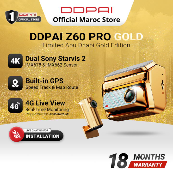 DDPAI Z60 Pro Gold