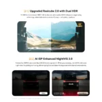 DDPAI Z60 Pro Gold Edition – Caméra Avant & Arrière | Dashcam Premium 4K HDR – Image 9