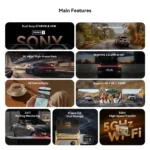 DDPAI Z60 Pro Gold Edition – Caméra Avant & Arrière | Dashcam Premium 4K HDR – Image 5