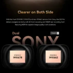 DDPAI Z60 Pro Gold Edition – Caméra Avant & Arrière | Dashcam Premium 4K HDR – Image 6