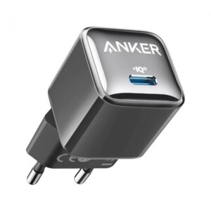 Chargeur Anker 511 Nano Pro 20W Noir – Charge rapide et sécurisée au Maroc