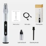 ROJECO Professional Dog Hair Trimmer – Ceramic and stainless-steel blades – Image 2