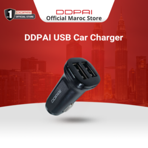 DDPAI USB Car Charger Cigarette Lighter Socket 1USB port 2USB port