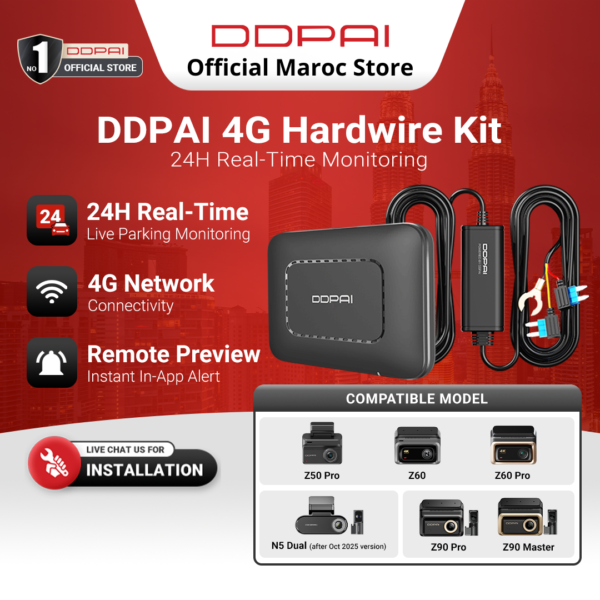 Panier 1 DDPAI 4G Cloud Box hardwrkit maroc