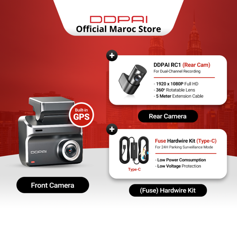 DDPAI Z50 Pro Dual maroc