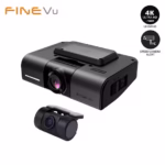 FineVu GX4K 2CH Dashcam 4K WiFi GPS avec vision nocturne SONY STARVIS au Maroc