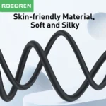 Câble USB-C 100W Rocoren nylon tressé haute résistance