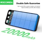 Rocoren Power Bank USB-C 15W 20000mAh