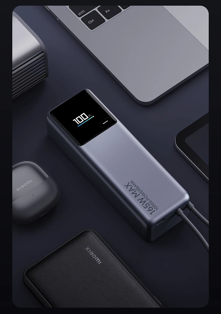 Xiaomi 165W Power Bank 10000mAh avec Câble Intégré 6 S0f3fa9493f024a3fa0017bd8ae55840fi Xiaomi 165W Power Bank 10000mAh avec Câble Intégré