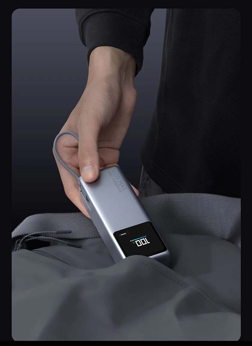 Xiaomi 165W Power Bank 10000mAh avec Câble Intégré 8 S44d0b1e3952f4a0192297280eb244e61E Xiaomi 165W Power Bank 10000mAh avec Câble Intégré