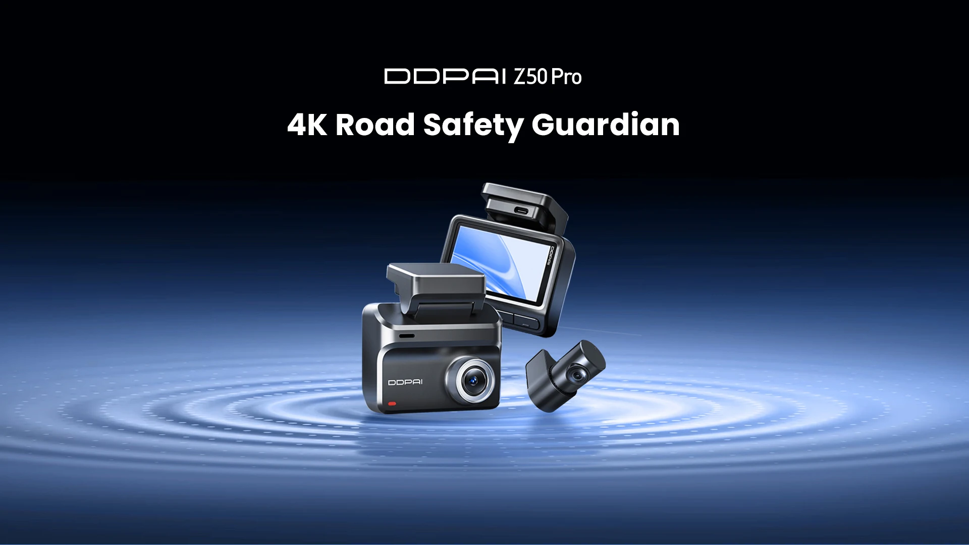 DDPAI Z50 Pro Dual 4G : Sécurité ULTIME, Connectivité INSTANTANÉE – Caméra 4K Avant/Arrière, Vision Nocturne, GPS & Surveillance à Distance 1 DDPAI Z50 Pro Dual 4G Dash Cam 4K