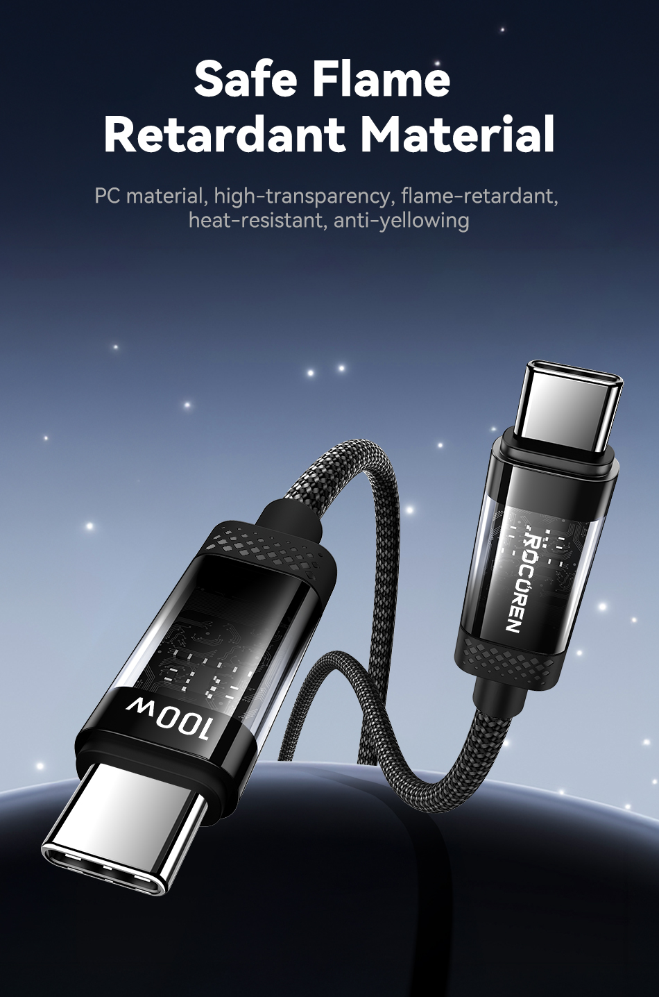 Rocoren Câble USB-C 100W Violet 2M USB-C vers USB-C PD 3.1 Charge Rapide 5A 9 rocoren product image 4cb5c60a4564081442bf7f4d1b9d6772 Rocoren Câble USB-C 100W Violet 2M USB-C vers USB-C PD 3.1 Charge Rapide 5A