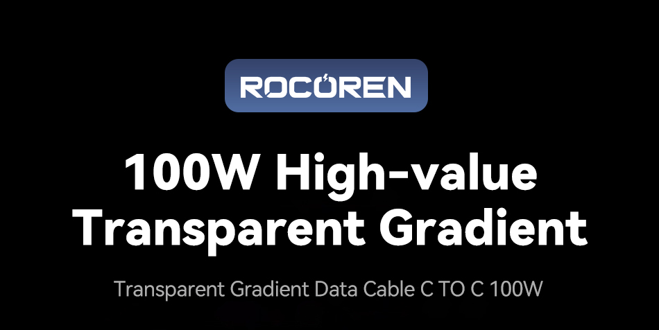 Rocoren Câble USB-C 100W Violet 2M USB-C vers USB-C PD 3.1 Charge Rapide 5A 1 Rocoren Câble USB-C 100W Violet 2M